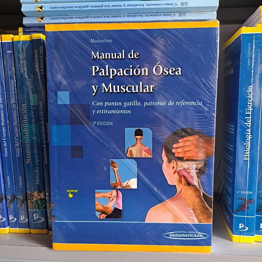 MANUAL DE PALPACIÓN ÓSEA Y MUSCULAR‚ Con puntos gatillo‚ patrones de referencia y estiramientos.